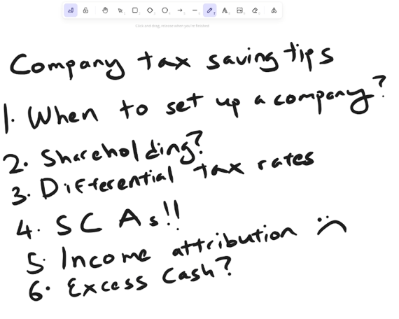 Company Tax Saving Tips